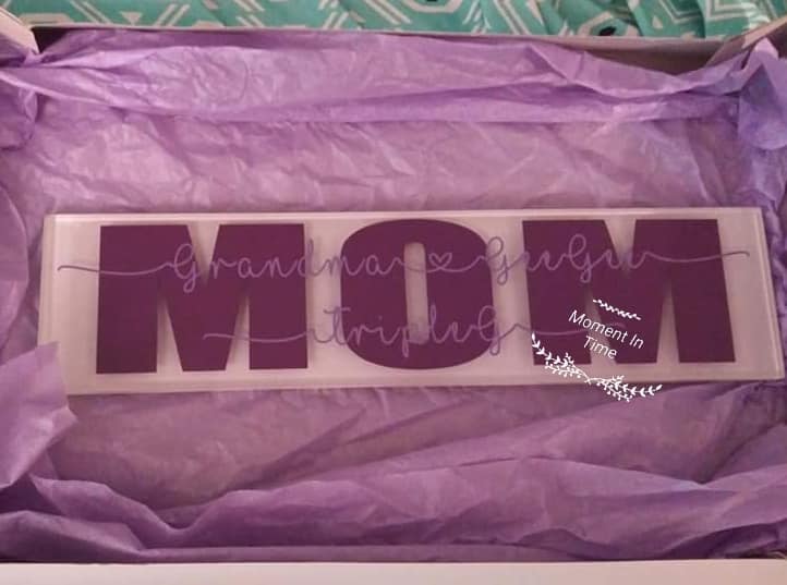 Personalized Glass Tile